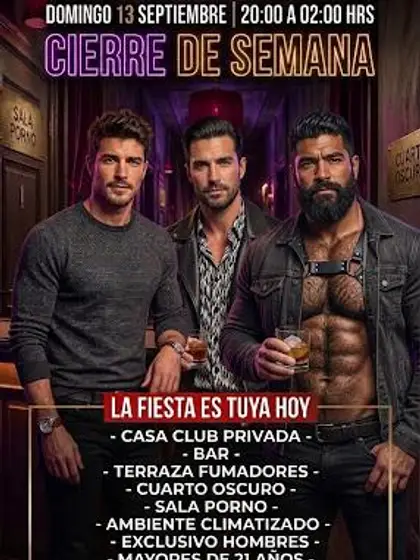 Afiche Cierre de Semana del 13 de septiembre